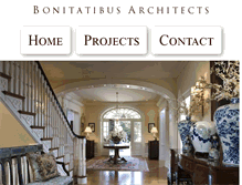 Tablet Screenshot of bonitatibusarchitects.com